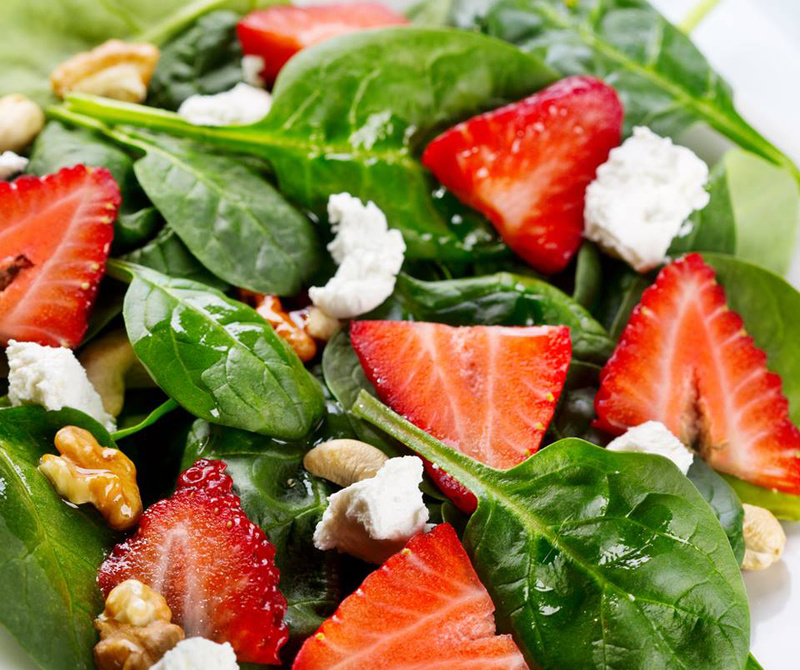 Spinach Strawberry Salad